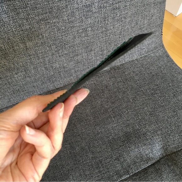 Diamond Art Lotus Flower Corner Bookmark, Colorful, Sparkly (GREEN/ORANGE) - Picture 7 of 17